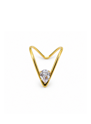 Verite Pearline Open Ring